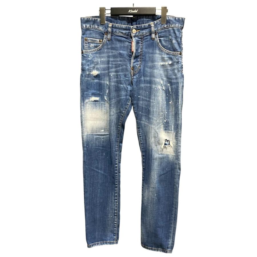 DSQUARED2（ディースクエアード） ダメージ加工 デニムパンツ 