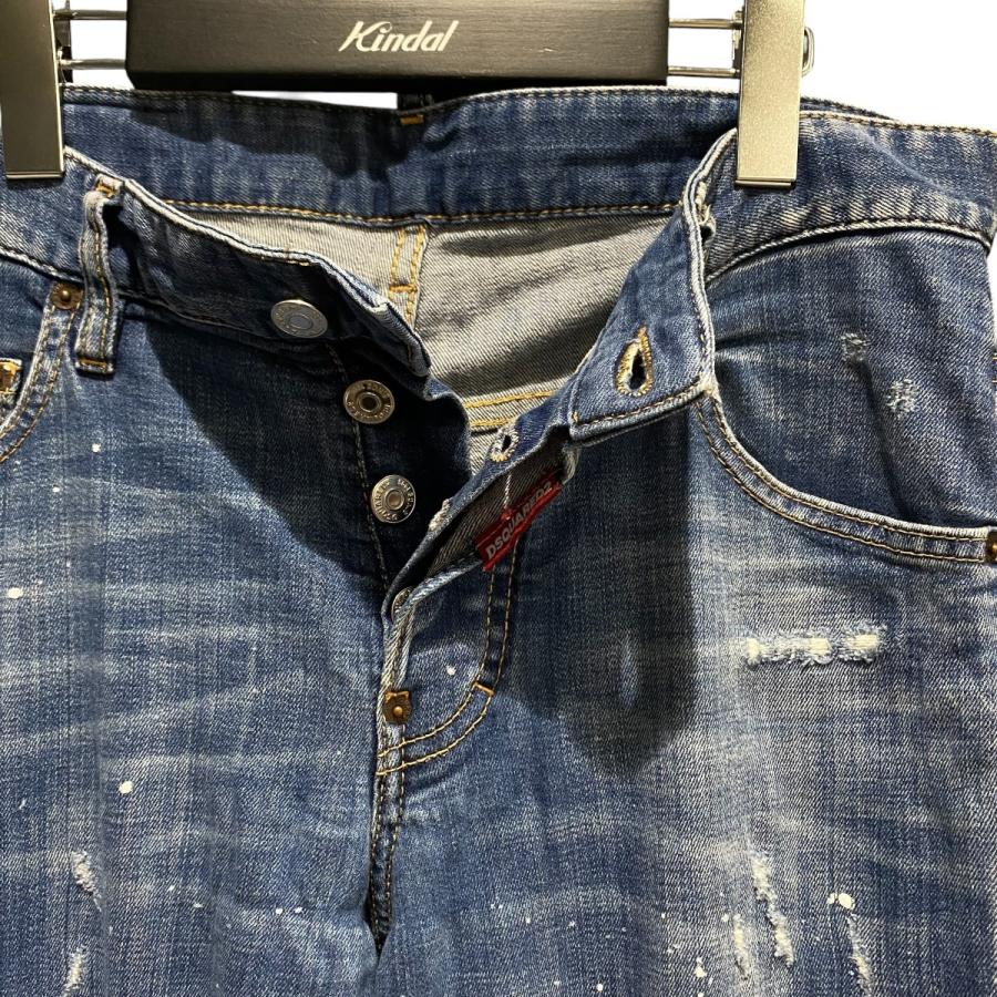 DSQUARED2（ディースクエアード） ダメージ加工 デニムパンツ 