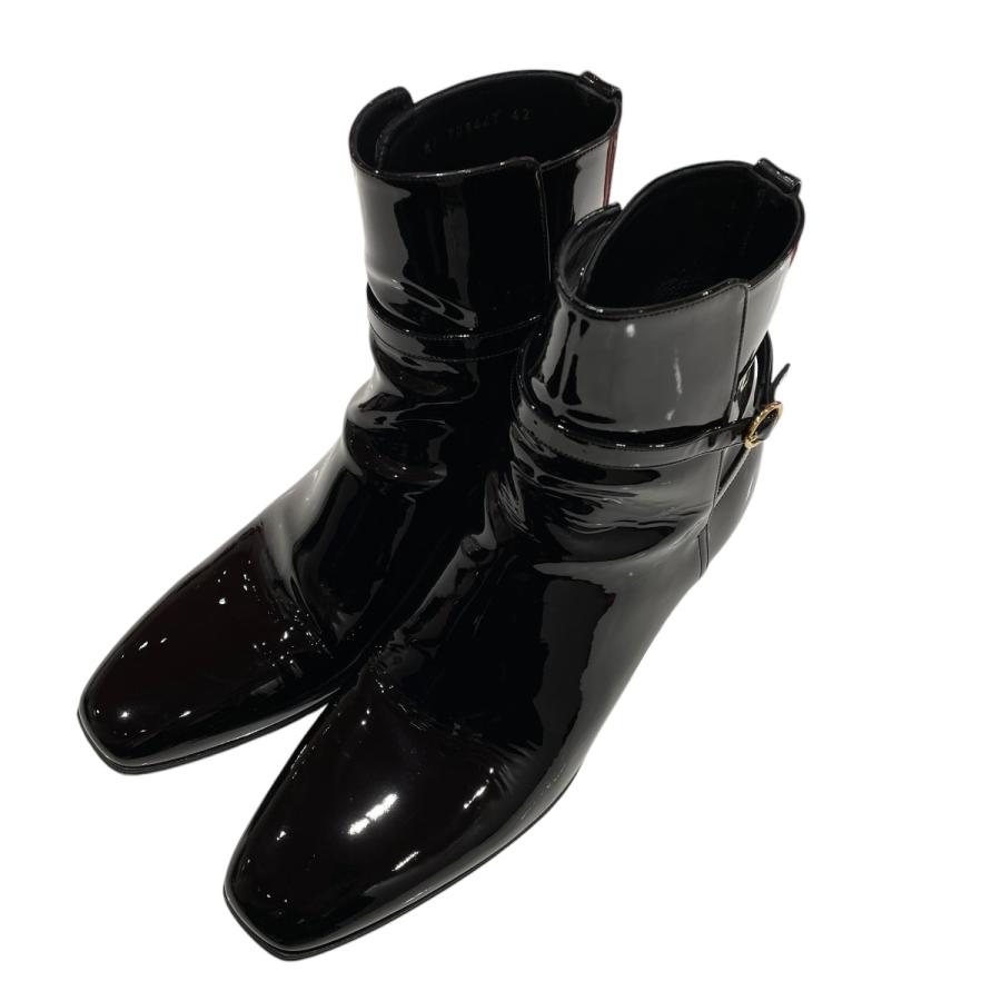 サンローランパリ Saint Laurent Paris エナメルヒールブーツ サンローランパリ Saint Laurent Paris エナメルヒールブーツ