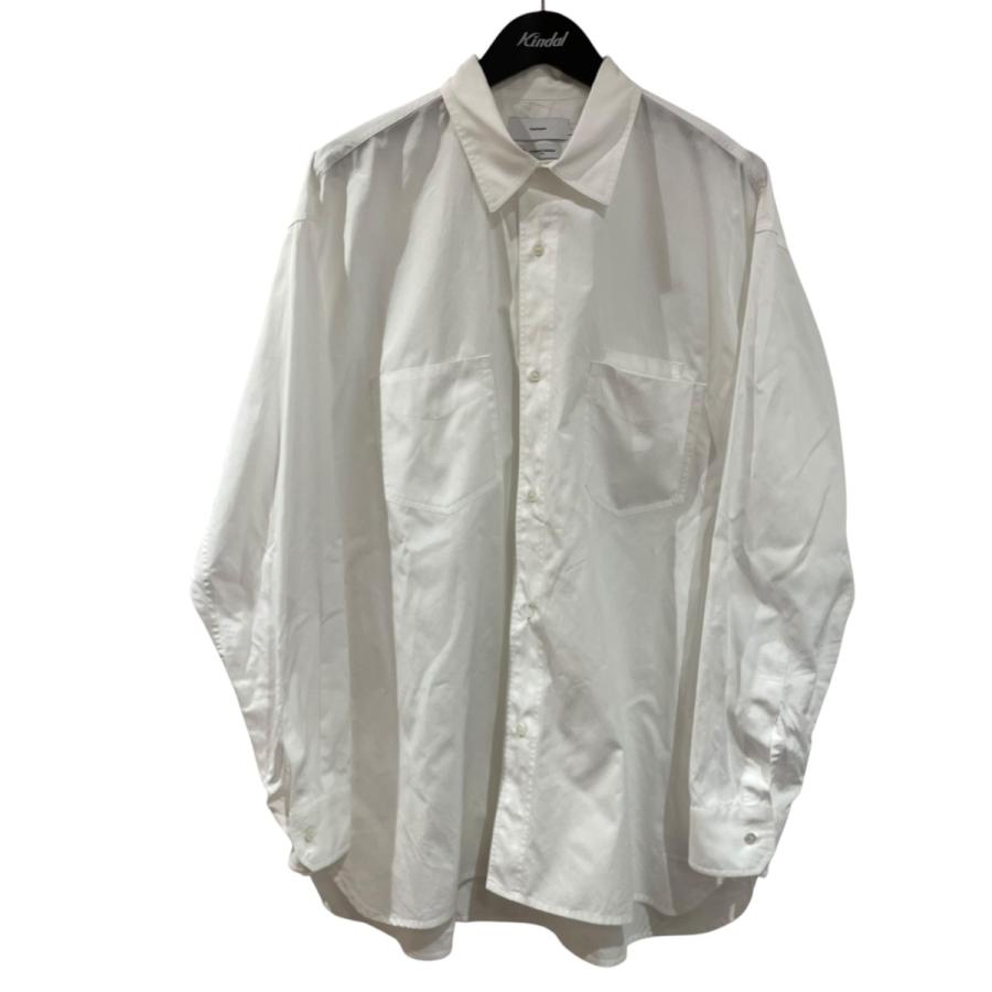 グラフペーパー Graphpaper Thomas Mason Work ShirtB オープンカラー 