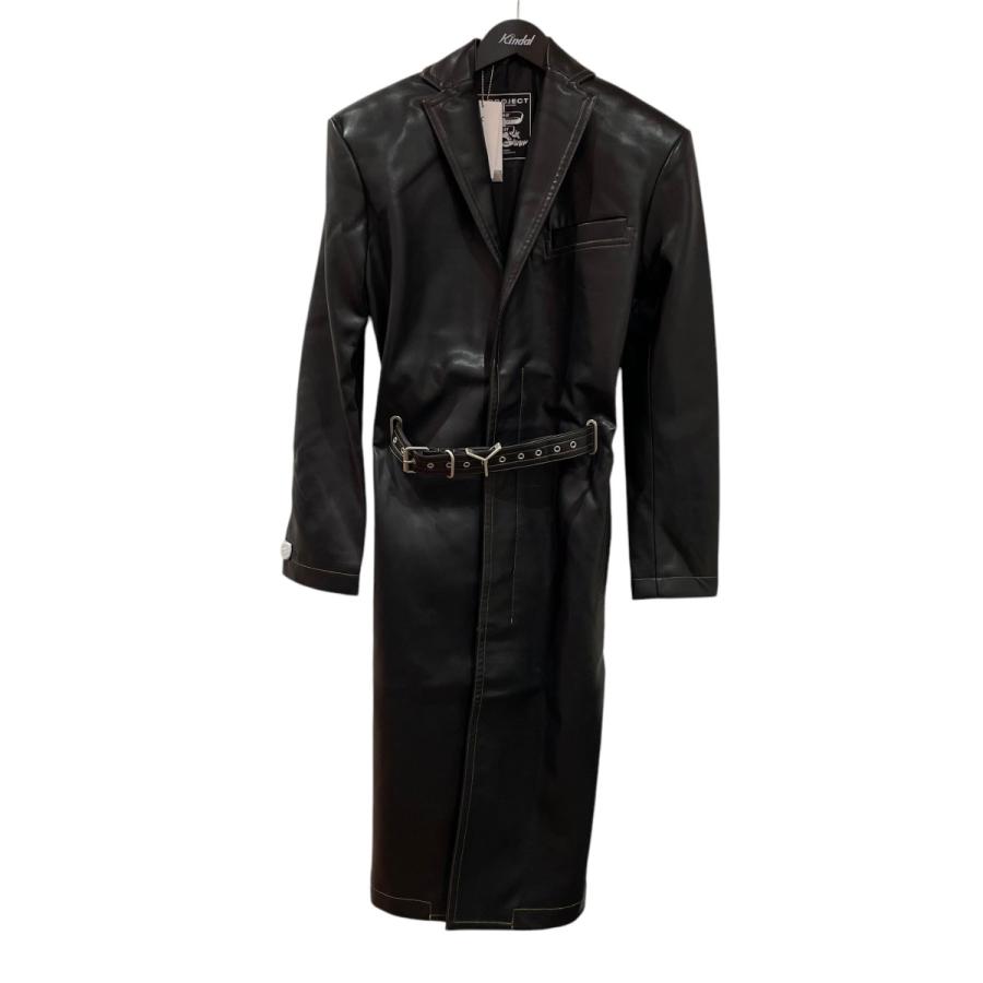 値下げ】Y／project 23SS チェスターコート COAT50-S24 ブラック 