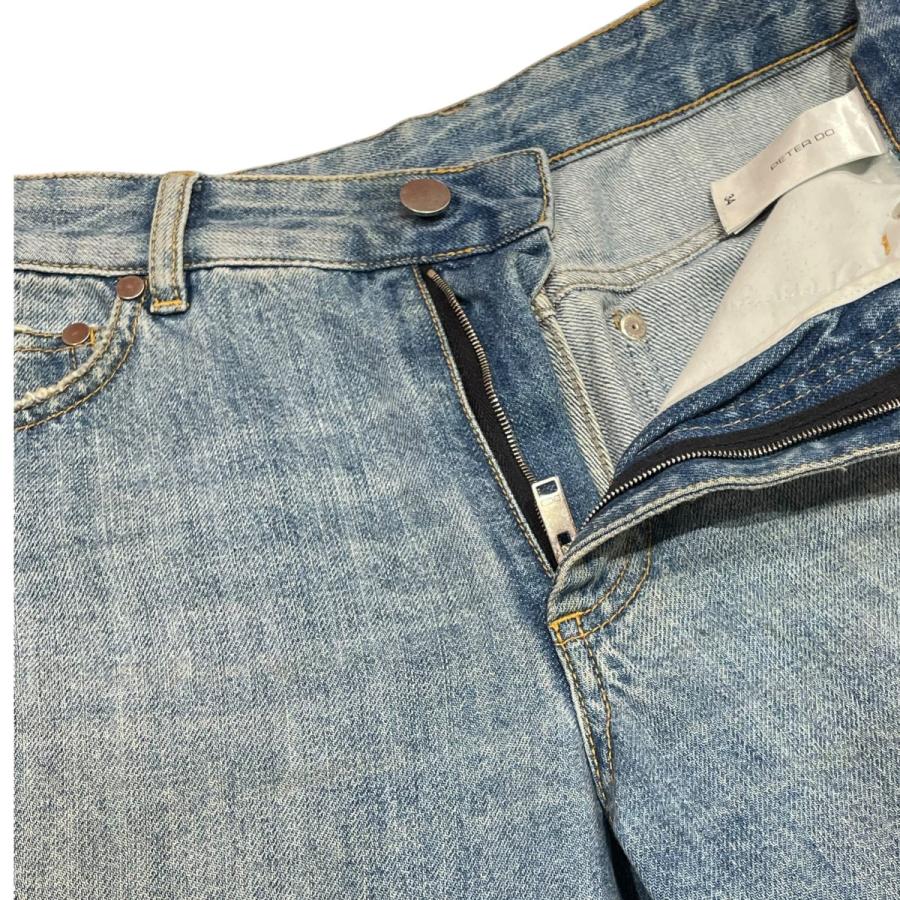 値下げ】PETER DO 21SS COMBO ダメージデニムパンツ デニムパンツ PD 