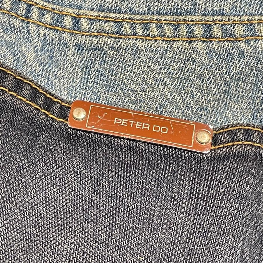 値下げ】PETER DO 21SS COMBO ダメージデニムパンツ デニムパンツ PD 