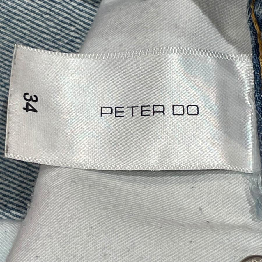 値下げ】PETER DO 21SS COMBO ダメージデニムパンツ デニムパンツ PD 