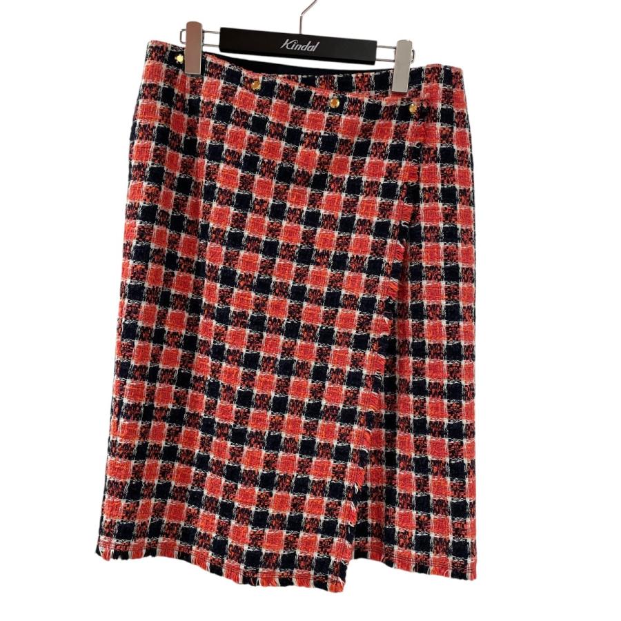 DRAWER（ドゥロワー） 【値下げ】Drawer チェックスカート 6524 299