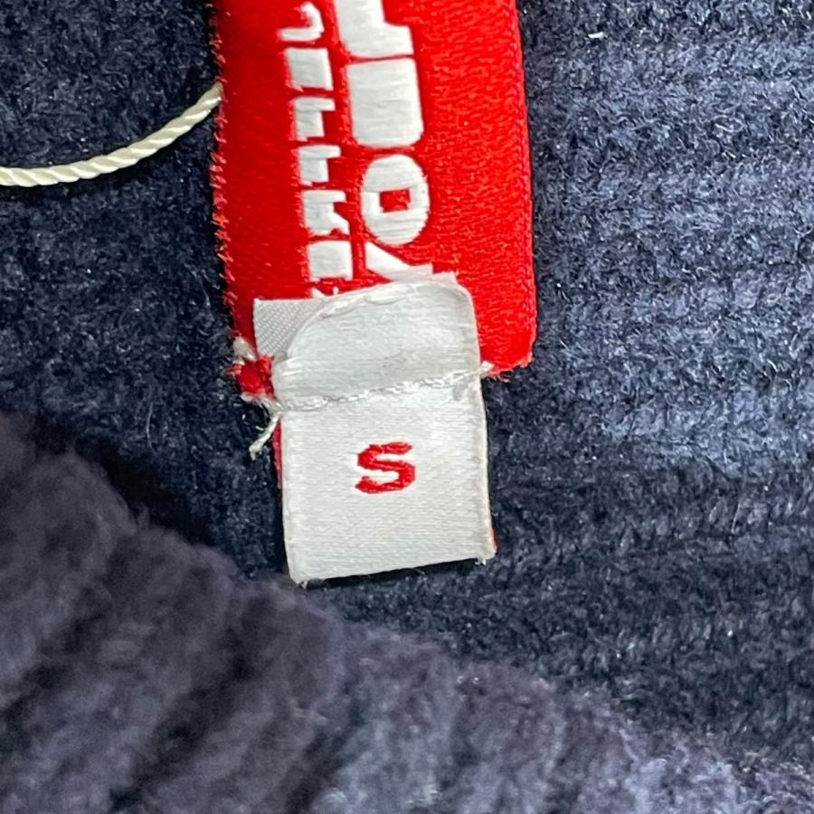 チャールズジェフリーラバーボーイ　ニットベスト 値下げ】CHARLES JEFFREY LOVERBOY 23SS ニットベスト ネイビー サイズ