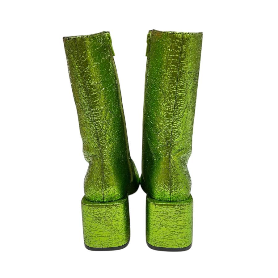 Ameri（アメリ） 【値下げ】AMERI UND CRACKED METALLIC BOOTS