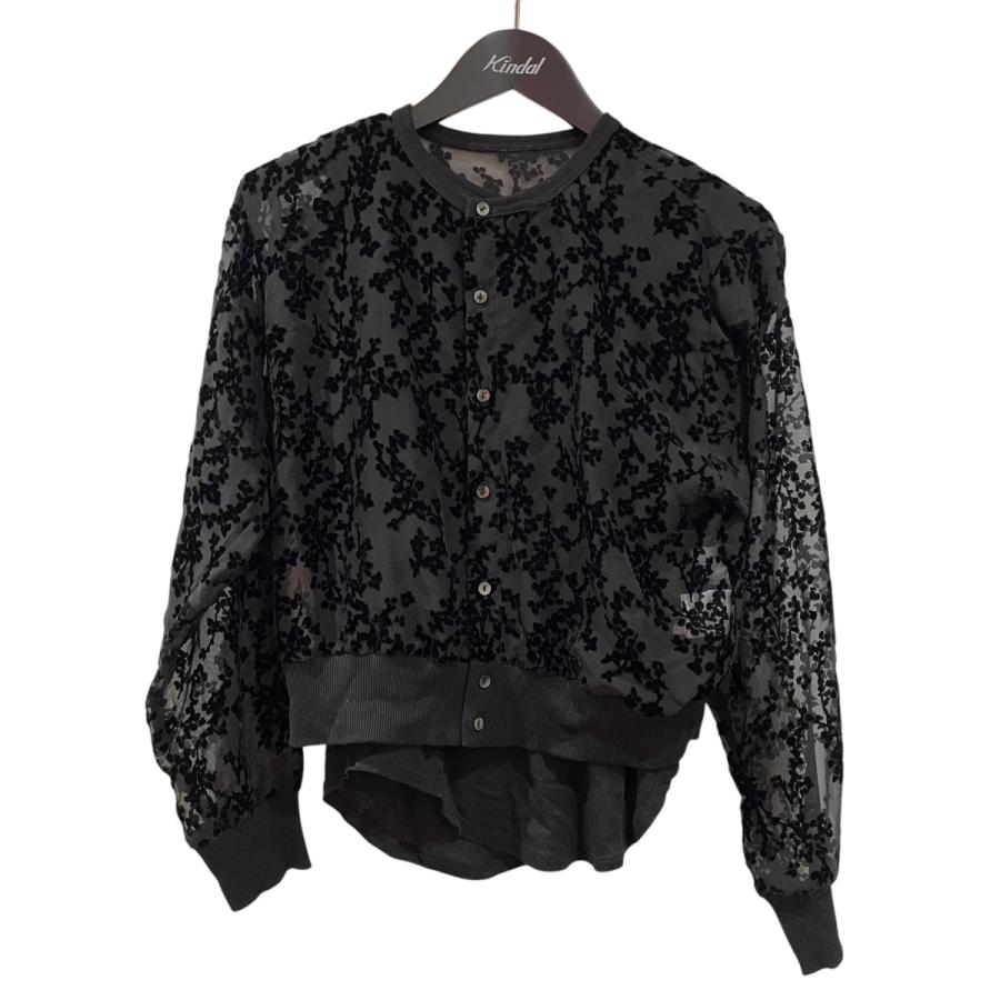 CLANE クラネ 22AW ×MINAMI TANAKA FLORETS OPAL CARDIGAN 花柄
