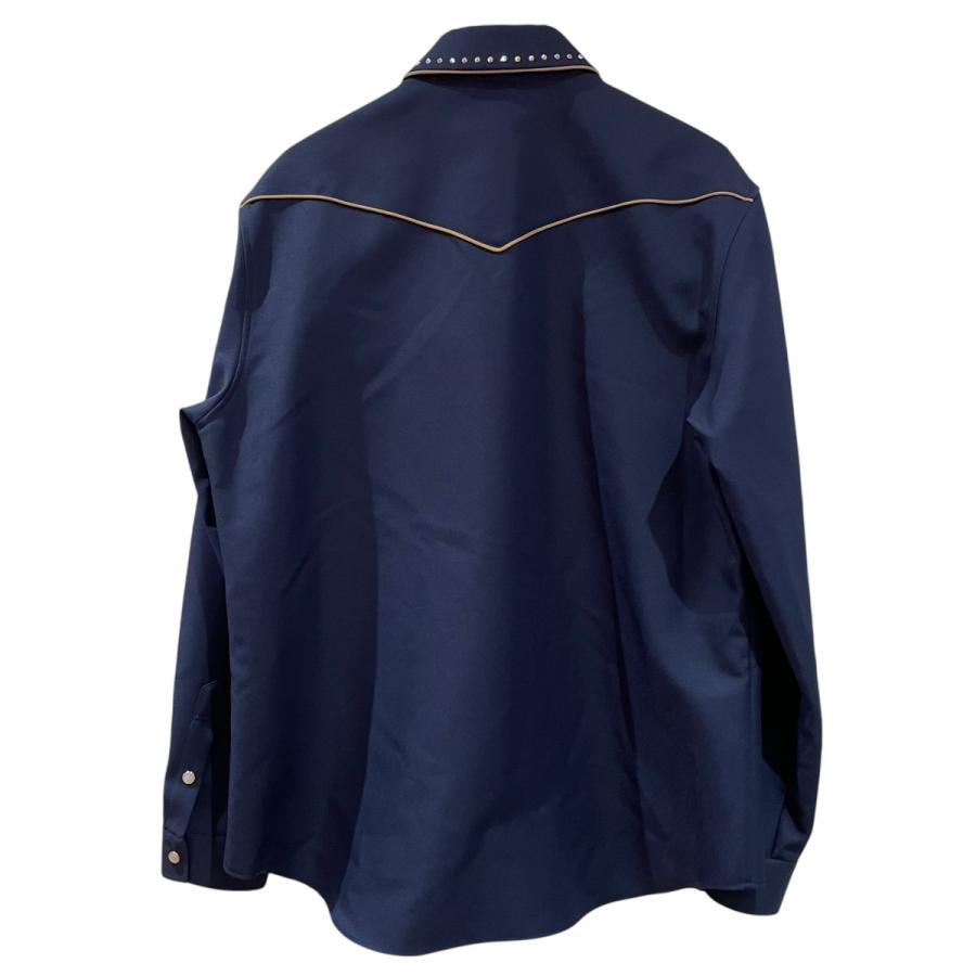 GUCCI（グッチ） 【値下げ】GUCCI ウエスタンシャツ 751039 ネイビー