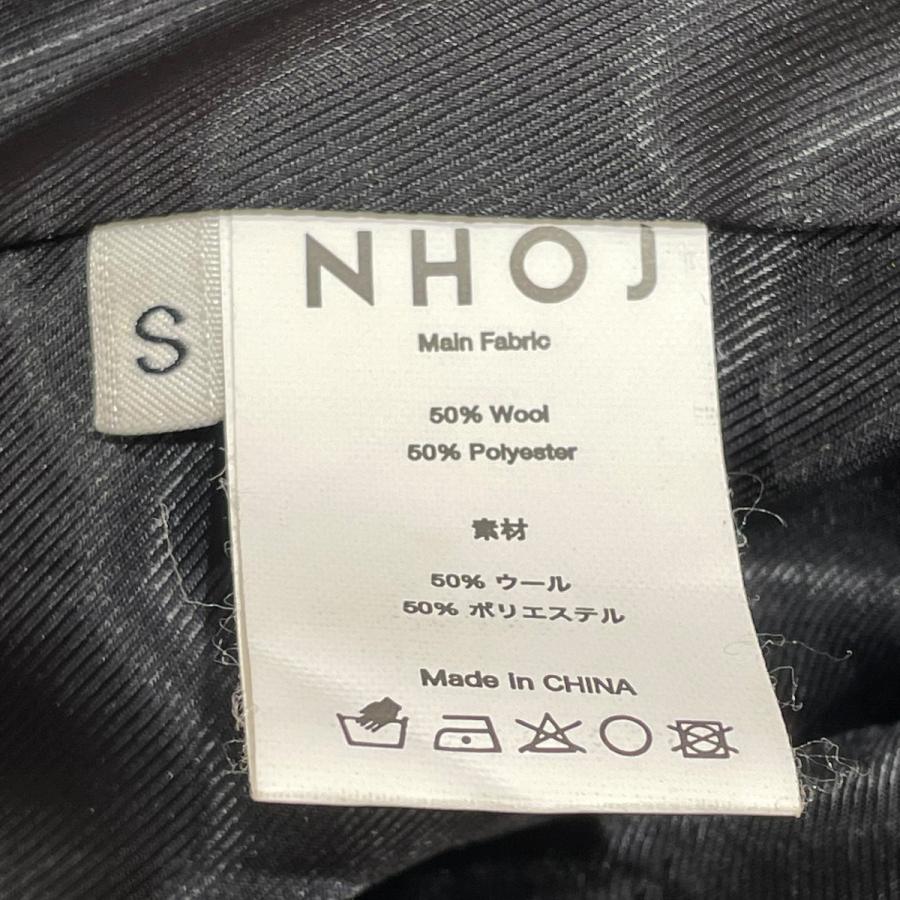 値下げ】NHOJ テーラードジャケット ブラック サイズ：S (EC 