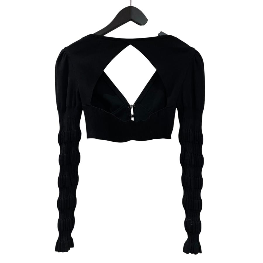 fetico STRIPE KNIT SHORT CARDIGAN カーディガン STRIPE KNIT SHORT CARDIGAN｜FETICO