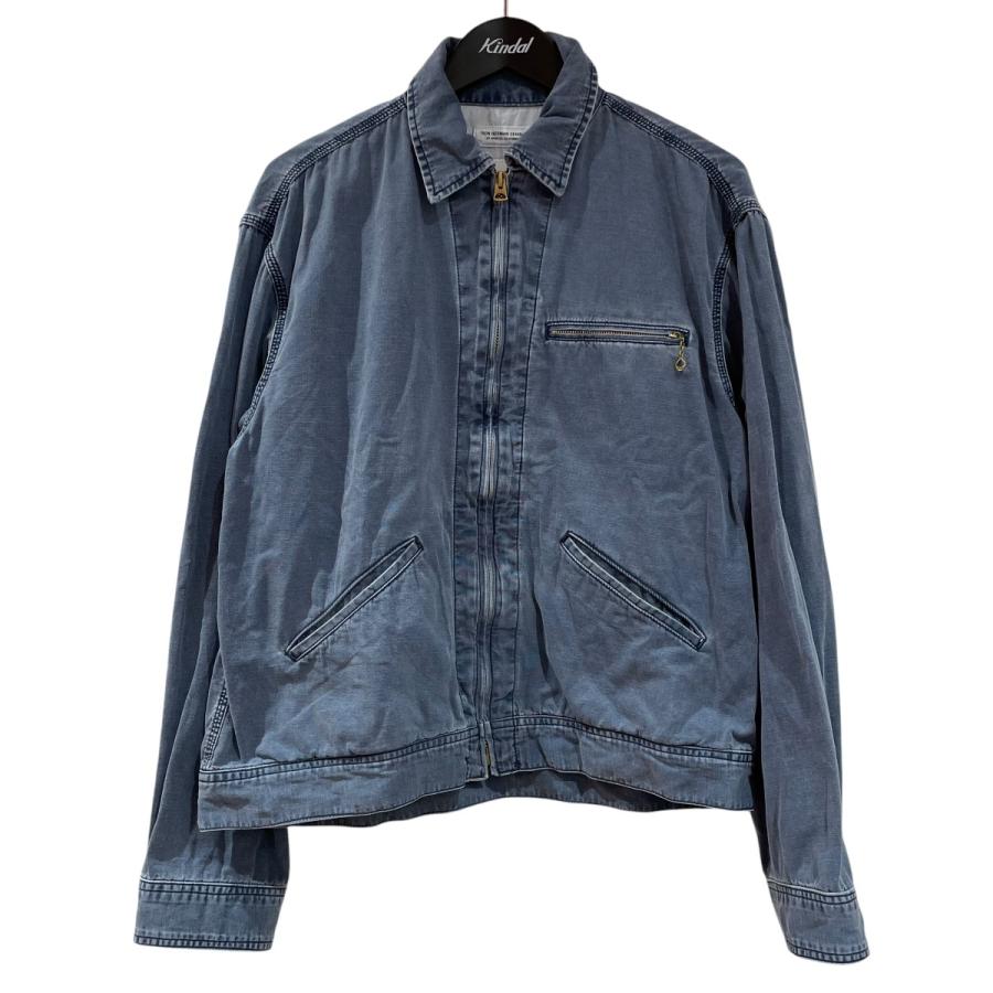 【美品✨】RonHerman ノーカラー ジップアップ ジャケット ブルゾン Ron Herman】ジップブルゾン