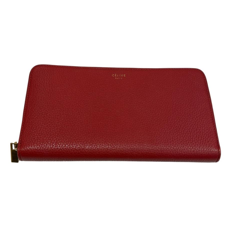 CELINE（セリーヌ） 【値下げ】celine 長財布 レッド (EC