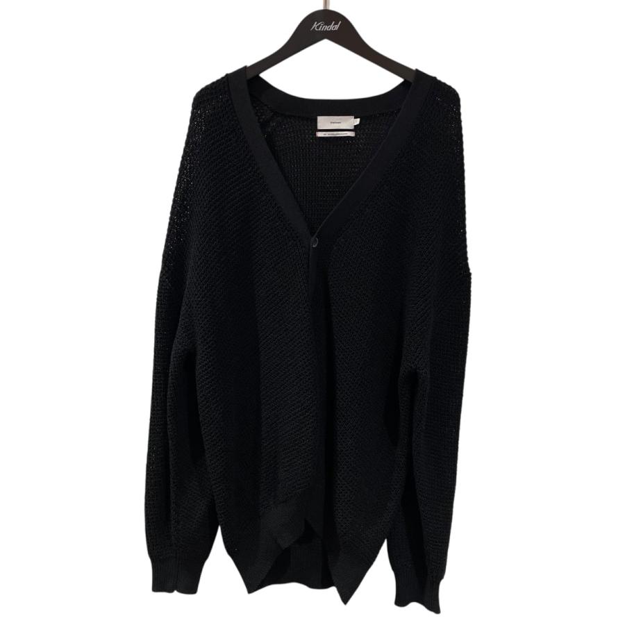 グラフペーパー Graphpaper 24SS Linen SOLOTEX Knit Cardigan 