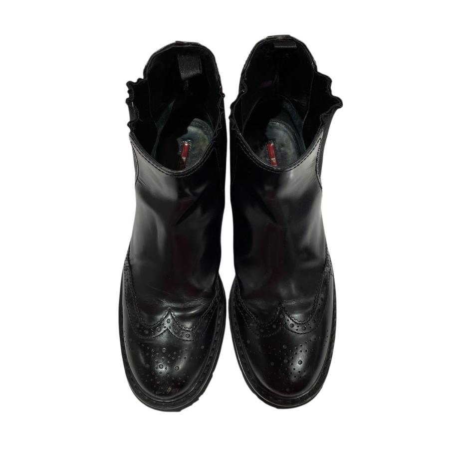 PRADA プラダ ウィングチップサイドゴアブーツ サイドゴアブーツ 
