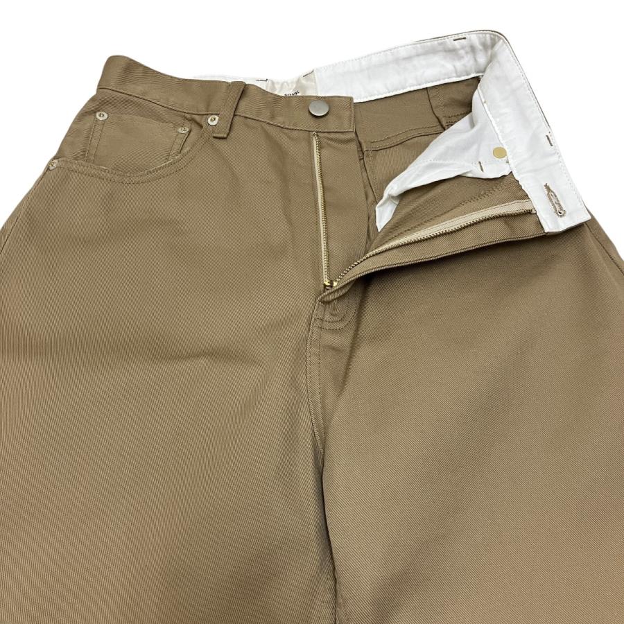 値下げ】soyy． WIDE CHINO TROUSER ワイドチノパンツ SOY25SS-PT-002