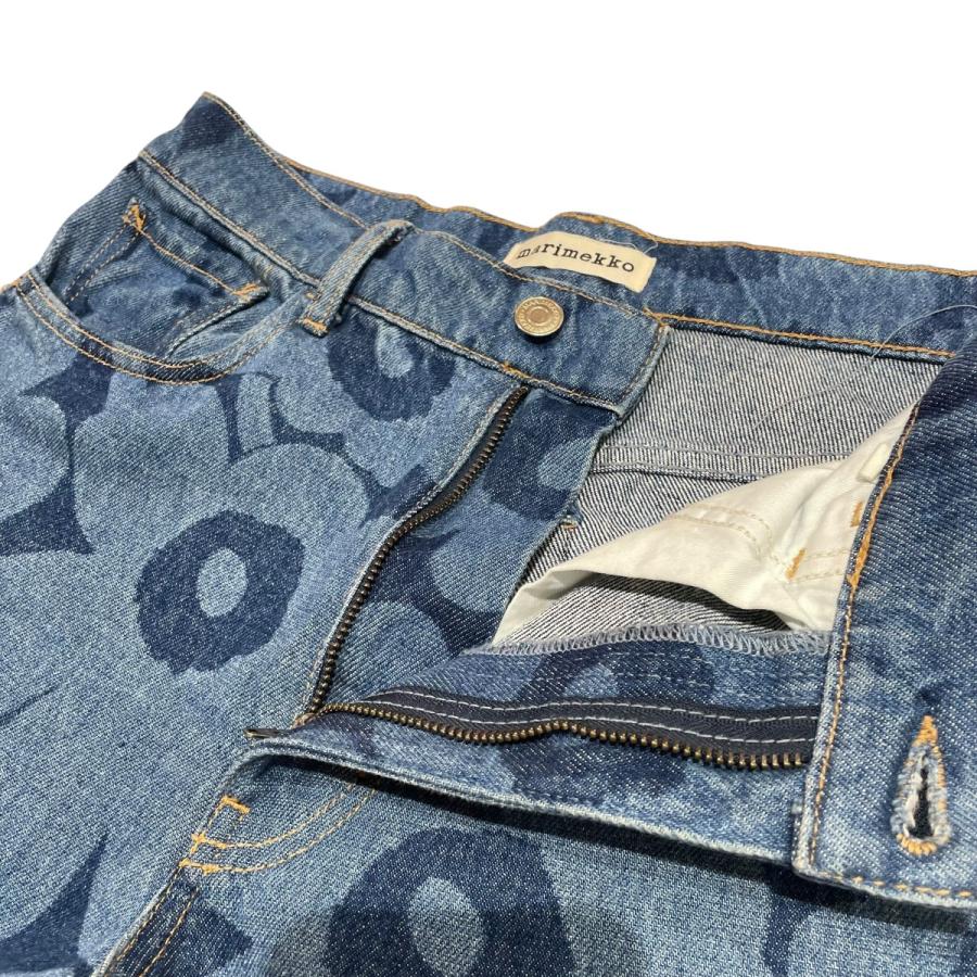 marimekko マリメッコ デニムパンツ 2114313 ブルー サイズ