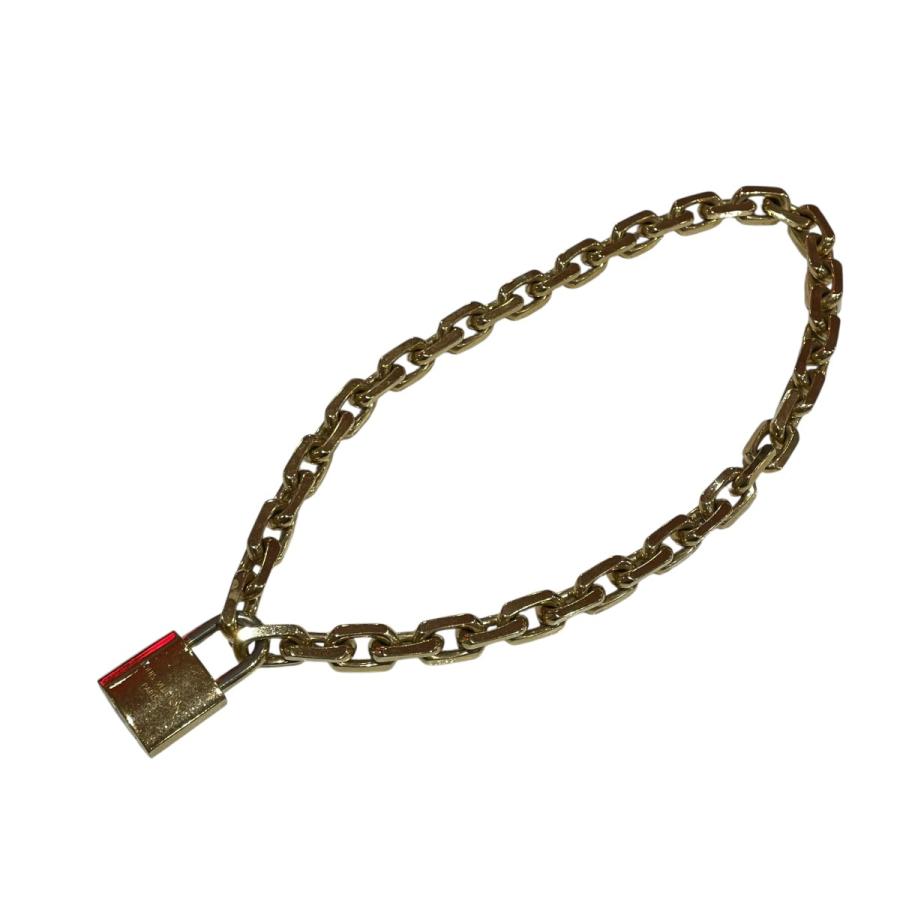 【使用僅か】ヴィトン　ネックレス コリエ LV エッジ カデナ MP2993 Louis Vuitton】ルイヴィトン『コリエ・LVエッジ カデナ』MP2993