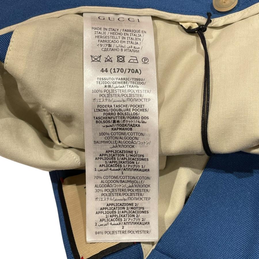 【値下げ】GUCCI コットンパンツ 751787 ブルー サイズ：44 (名古屋パルコ店)_6