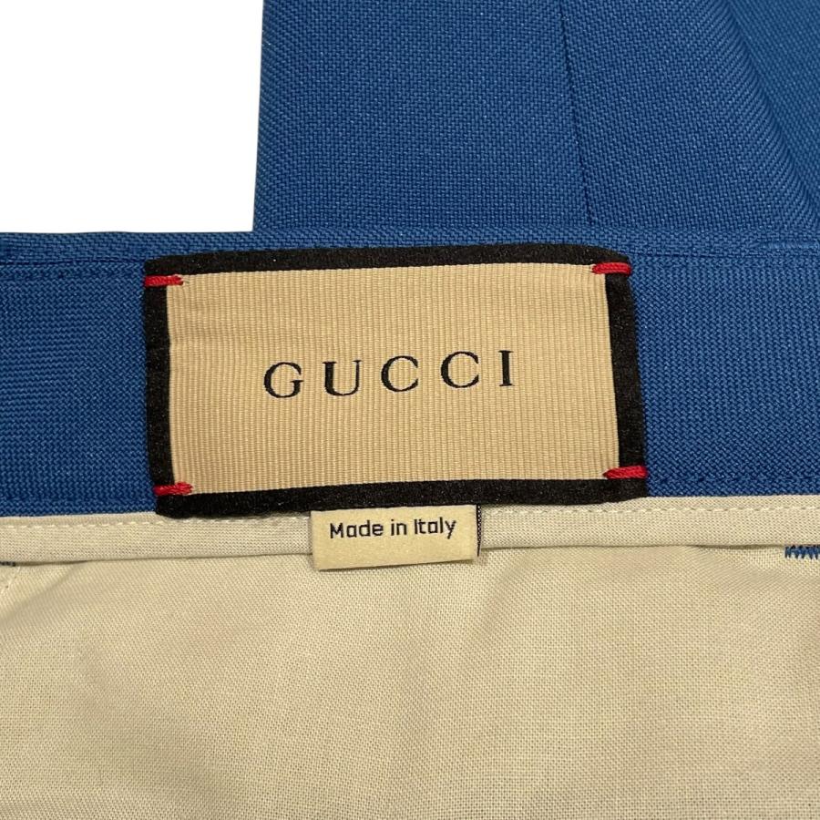 【値下げ】GUCCI コットンパンツ 751787 ブルー サイズ：44 (名古屋パルコ店)_7