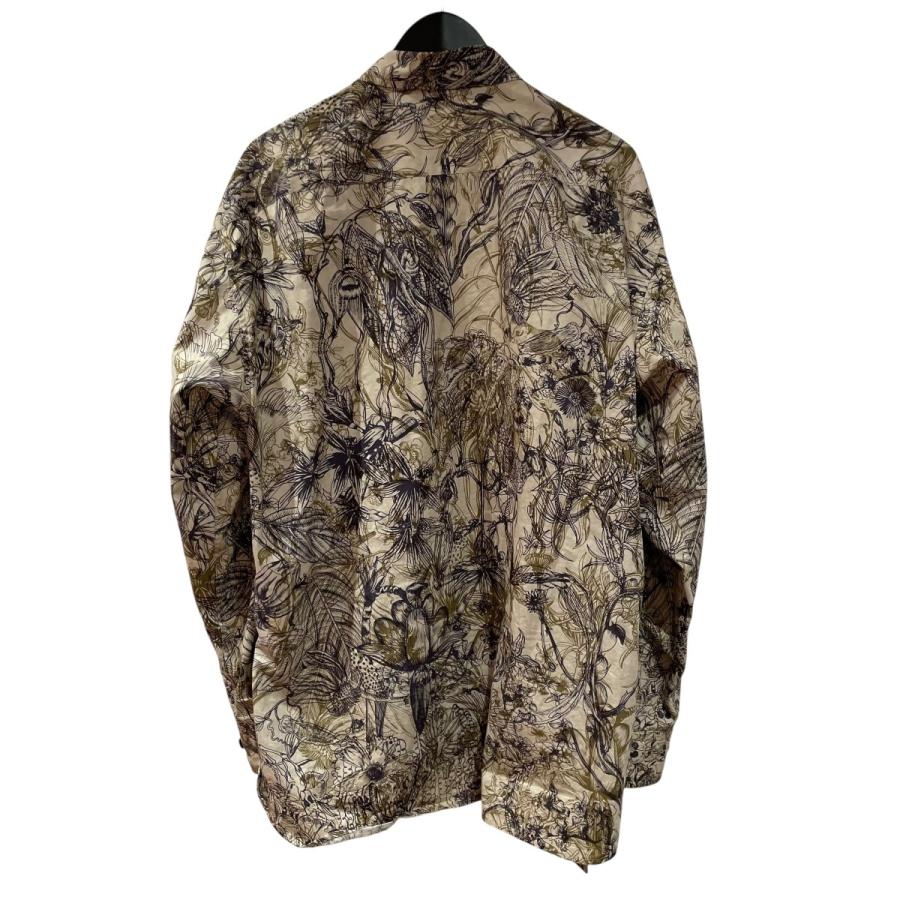 DRIES VAN NOTEN シルク シアー ボタニカル シャツ ブラウス 【公式通販】