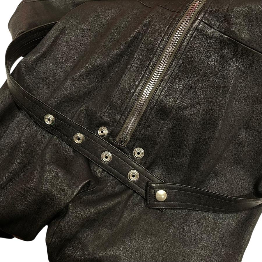 リックオウエンス RICK OWENS 21AW オールインワン RR02A5550-LS ブラック サイズ：46の画像