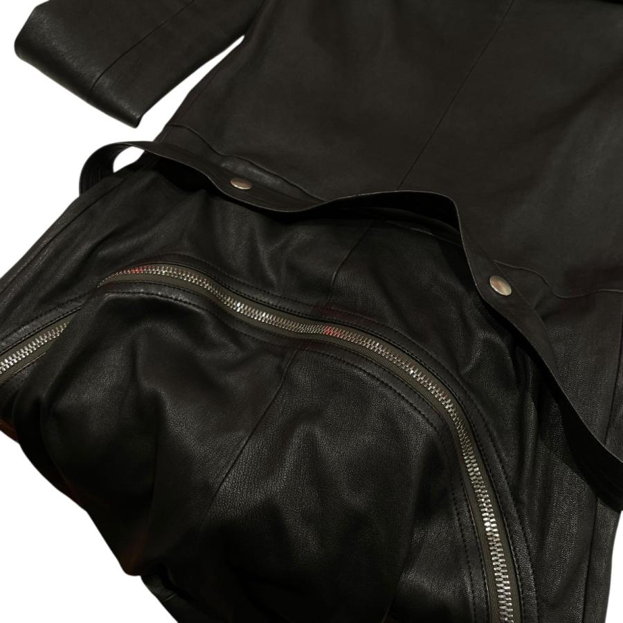 リックオウエンス RICK OWENS 21AW オールインワン RR02A5550-LS ブラック サイズ：46の画像