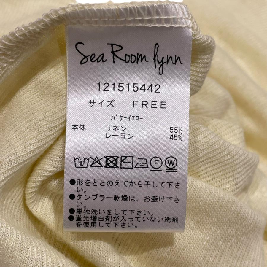 値下げ】Sea Room Lynn MULTIボタンヘンリーネックSheerトップス