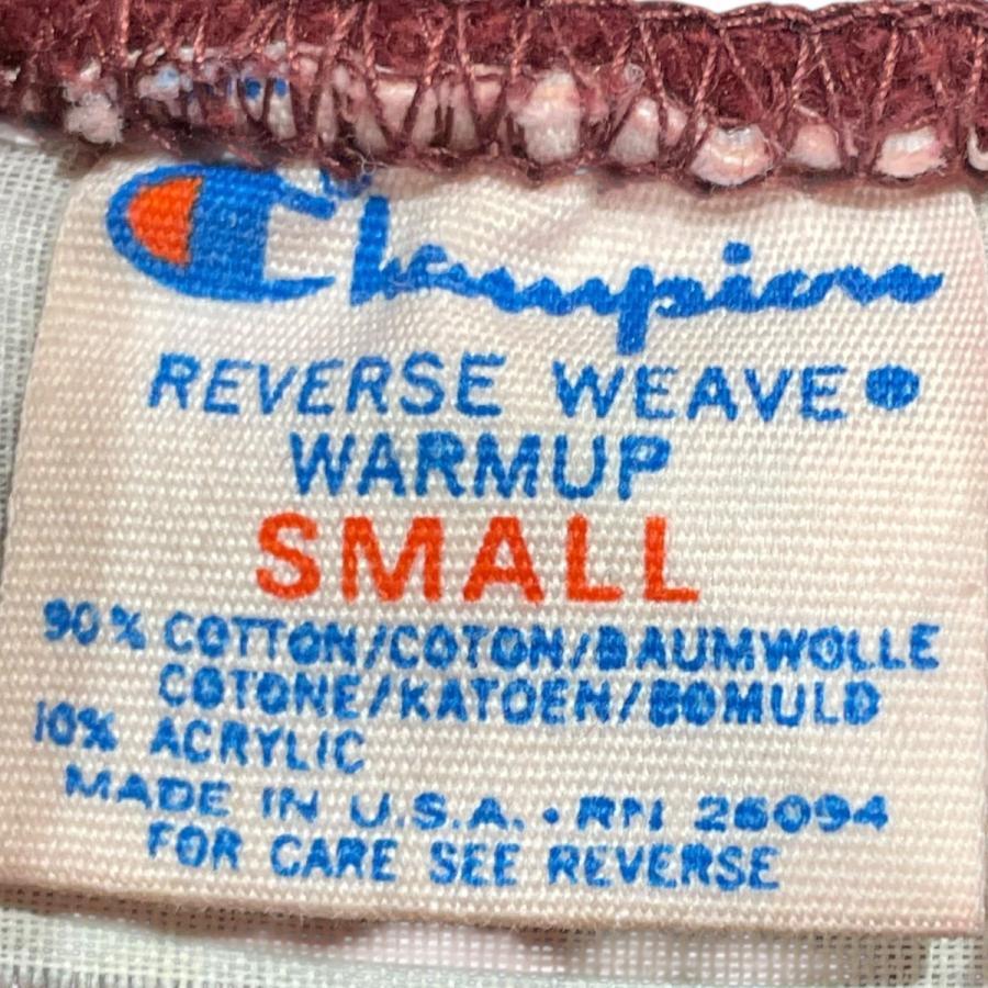 【値下げ】Champion REVERSE WEAVE 70-80s REVERSE WEAVE トリコタグ パーカー レッド サイズ：S (名古屋パ_6
