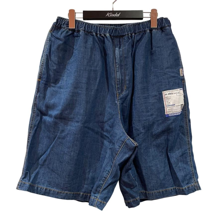 【未使用品】MMY メゾンミハラヤスヒロ デニム ショートパンツ MIHARAYASUHIRO ミハラヤスヒロ MIHARA YASUHIRO 24SS Cotton Tencel