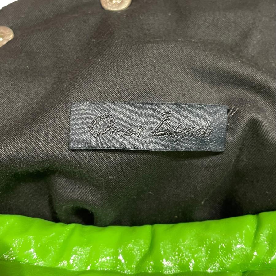 値下げ】Omar Afridi 22AW DISTORTED HAND BAG ハンドバッグ グリーン