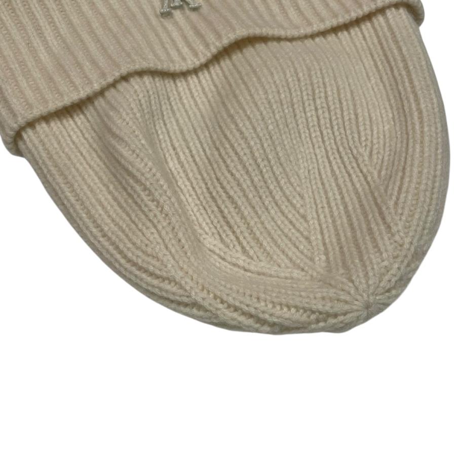 Louis Vuitton アイボリー ニット帽 LOUIS VUITTON（ルイ・ヴィトン） ニット帽 M77948 アイボリー