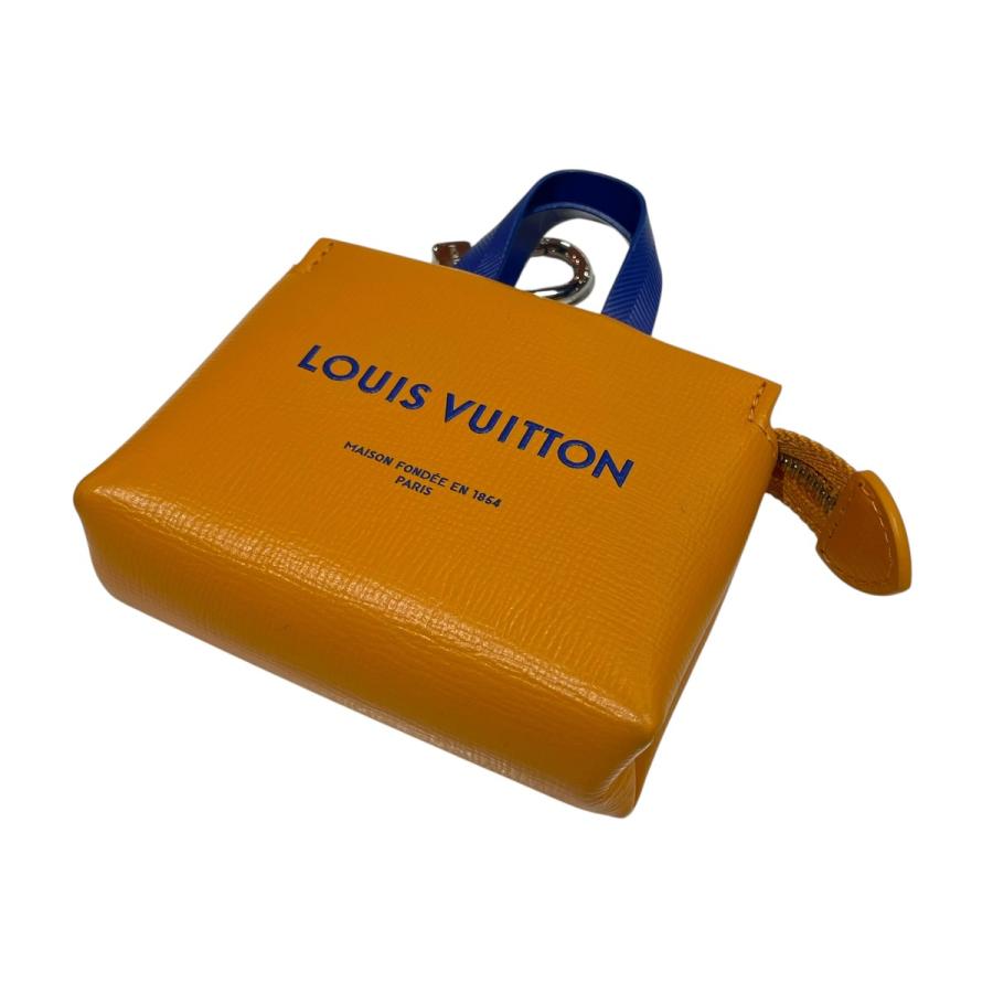 ルイヴィトン LOUIS VUITTON LVバッグチャーム アクセサリーポーチ M02699 オレンジ_2