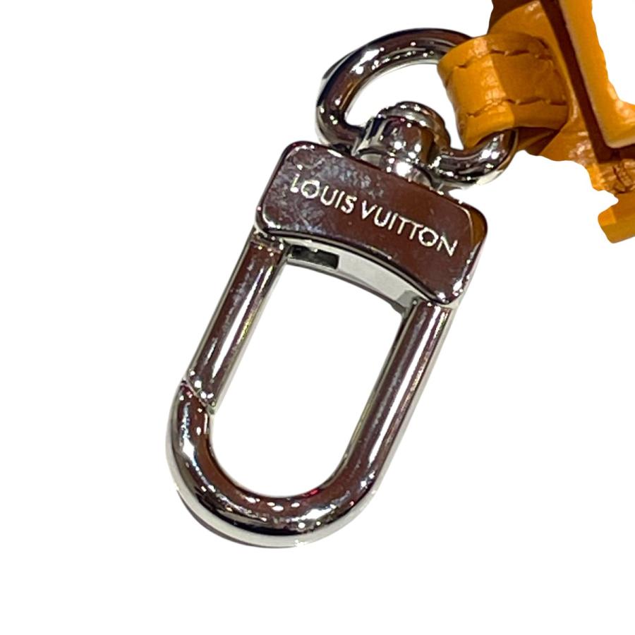 ルイヴィトン LOUIS VUITTON LVバッグチャーム アクセサリーポーチ M02699 オレンジ_4