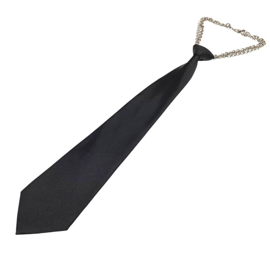 キシダミキ KISHIDAMIKI チェーンネクタイ ブラック : カインドオル