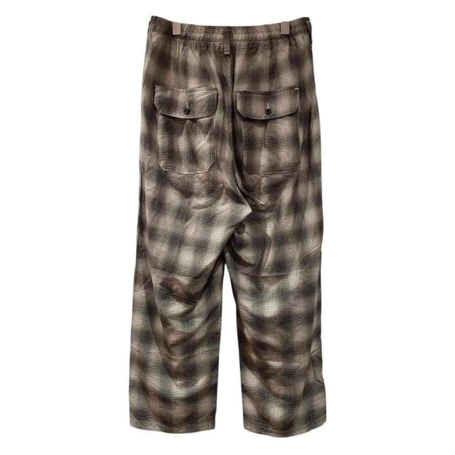 値下げ】ANCELLM OMBRECHECK EASY BAKER PANTS イージーパンツ ANC 