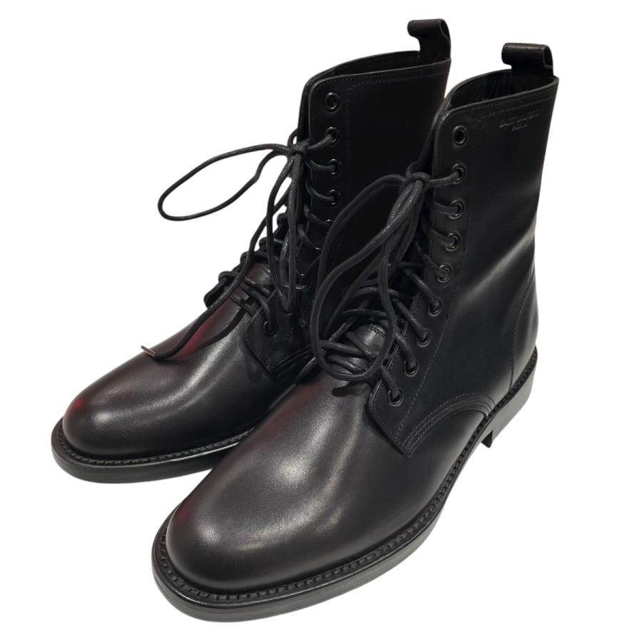 美品✨サンローランパリ シューズ ウィングチップ ブラック レースアップ サンローランパリ Saint Laurent Paris レースアップブーツ 361255