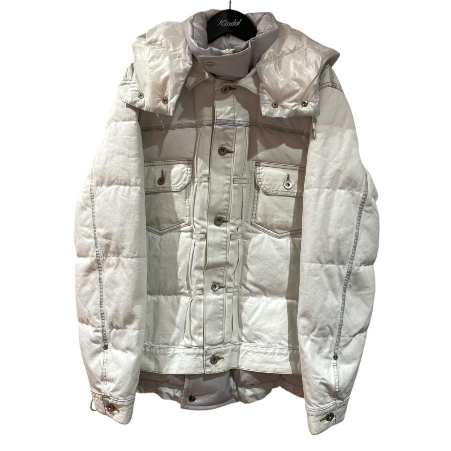 sacai（サカイ） sacai 19AW Denim Layered Padded Down Jacket ダウン