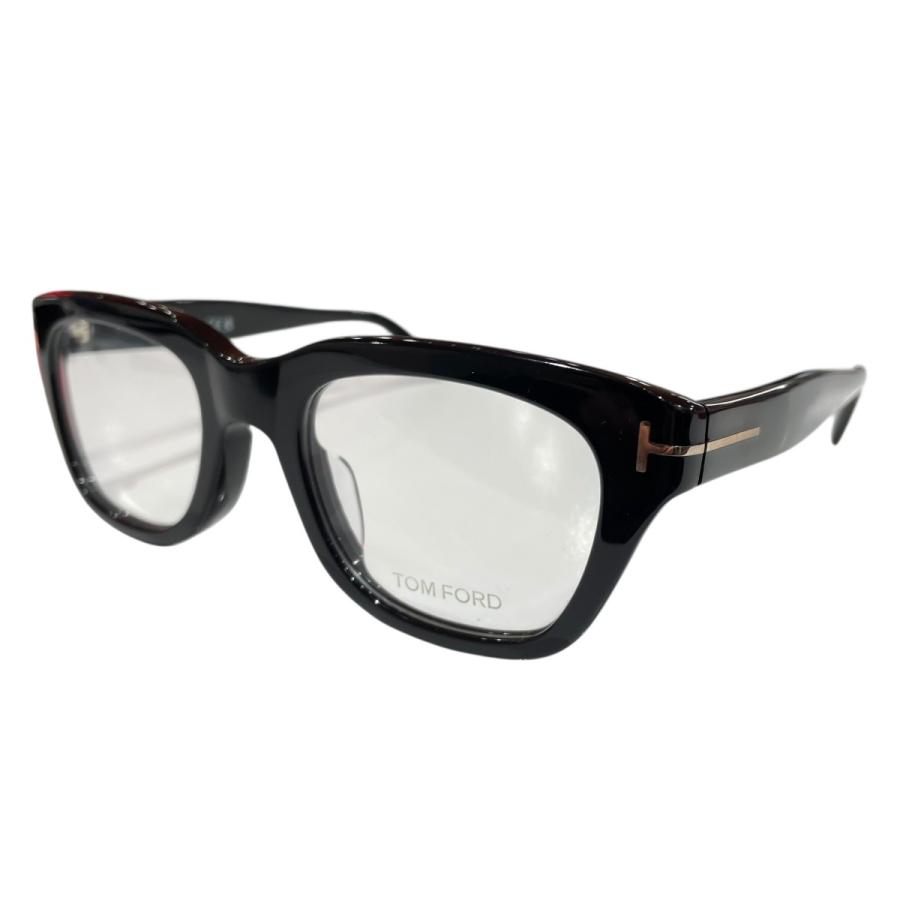 美品 Tom Ford トムフォード サングラス TF5178-F ブラック TOM FORD（トムフォード） 眼鏡 TF5178-F ブラック サイズ：51□22-145