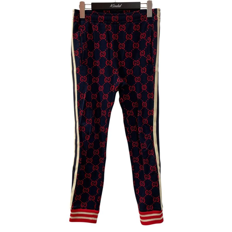 GUCCI（グッチ） トラックパンツ 496920 ネイビー サイズ：XS