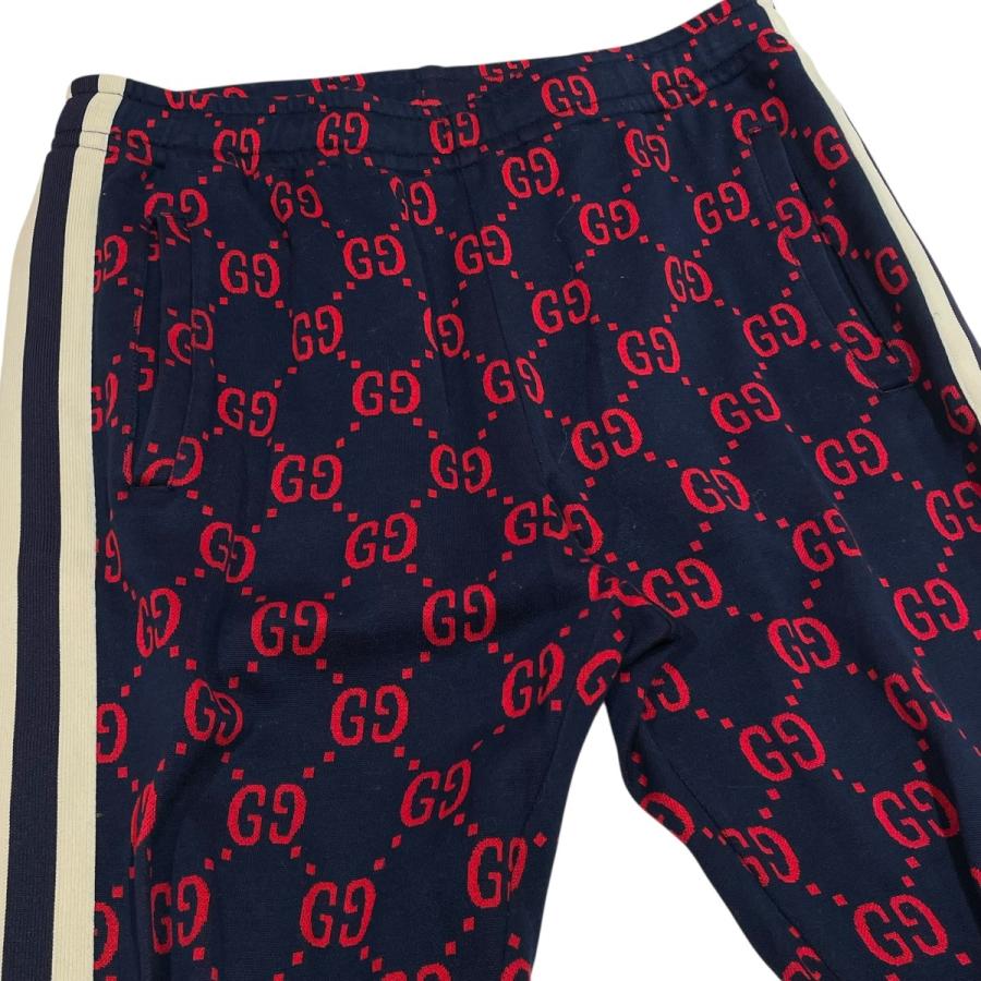 GUCCI（グッチ） トラックパンツ 496920 ネイビー サイズ：XS