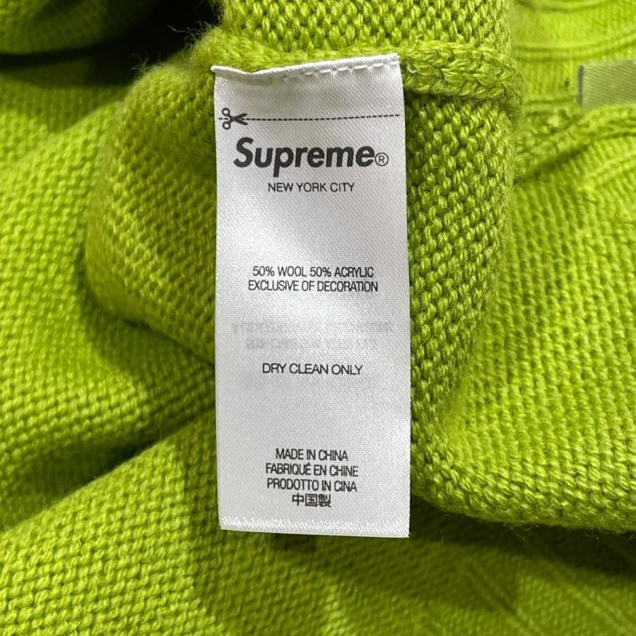 Supreme（シュプリーム） Supreme 23AW PILLED SWEATER ニット 黄緑