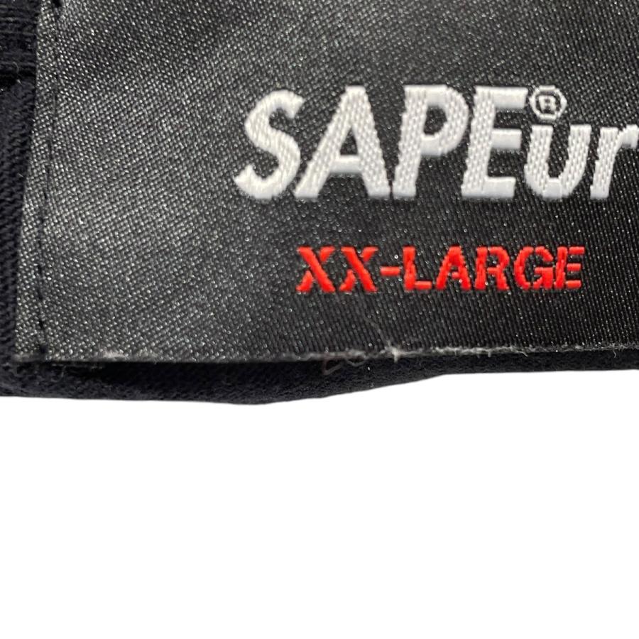 サプール SAPEur 半袖Tシャツ ブラック サイズ：XXL : カインドオル