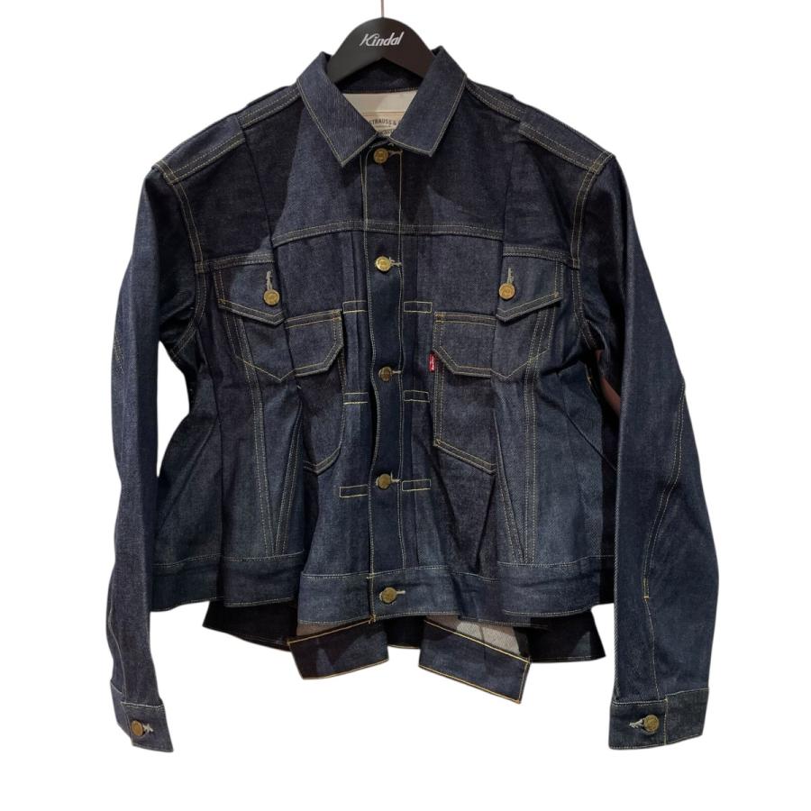 sacai リーバイス　デニムジャケット　サイズS サイズ1 美品 sacai（サカイ） サカイ×リーバイス sacai×LEVI'S Denim Jacket デニム