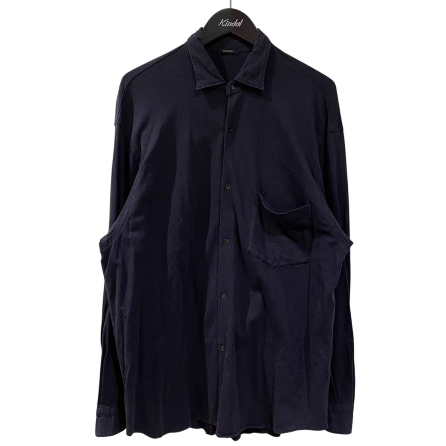 COMOLI（コモリ） 長袖シャツ Z01-05015 ネイビー サイズ：1