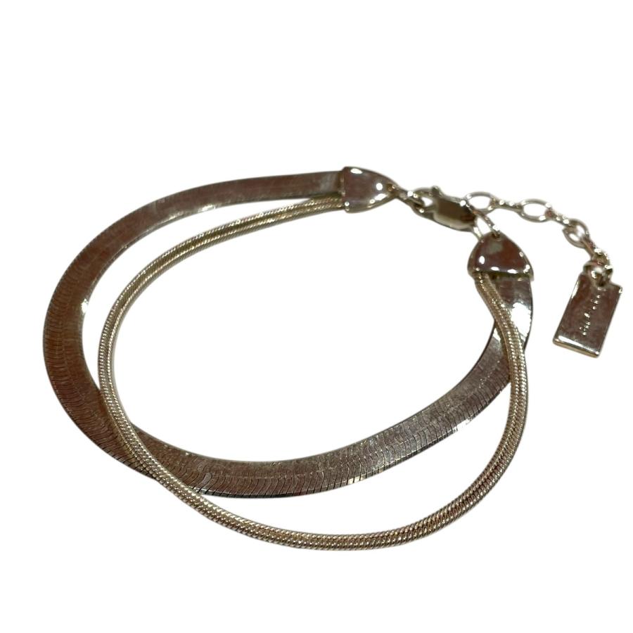 【未使用】LEMAIRE Silver Water Snake Bracelet LEMAIRE（ルメール） 【値下げ】LEMAIRE Silver Water Snake Bracelet