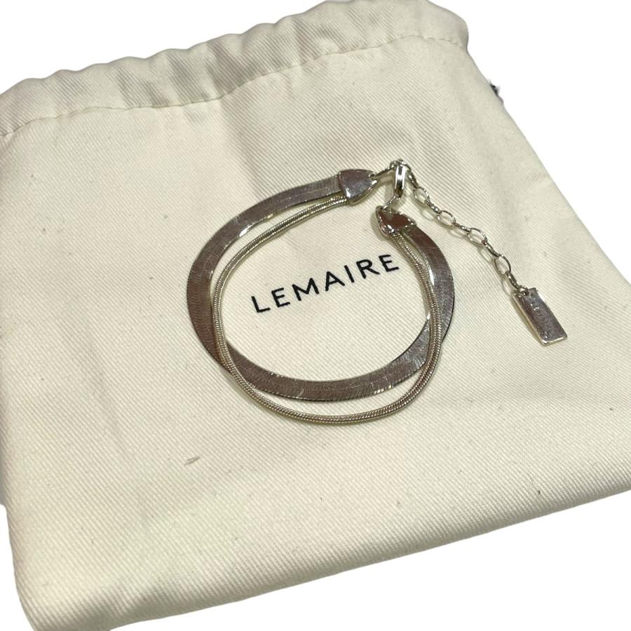 LEMAIRE（ルメール） LEMAIRE Silver Water Snake Bracelet