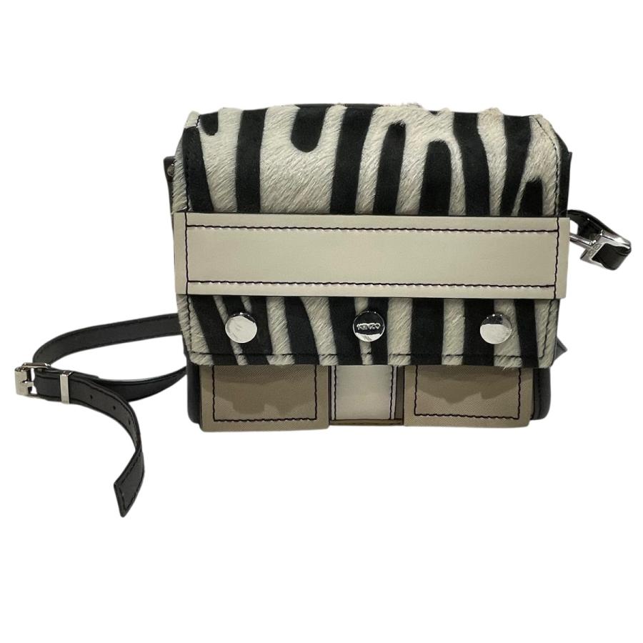 KENZO（ケンゾー） ショルダーバッグ SF0196 ベージュ×ブラック