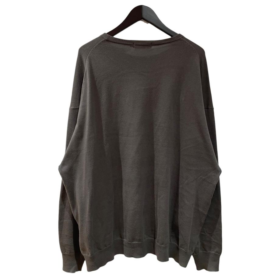 グラフペーパー Graphpaper 24SS Suvin Cotton Oversized L S Crew
