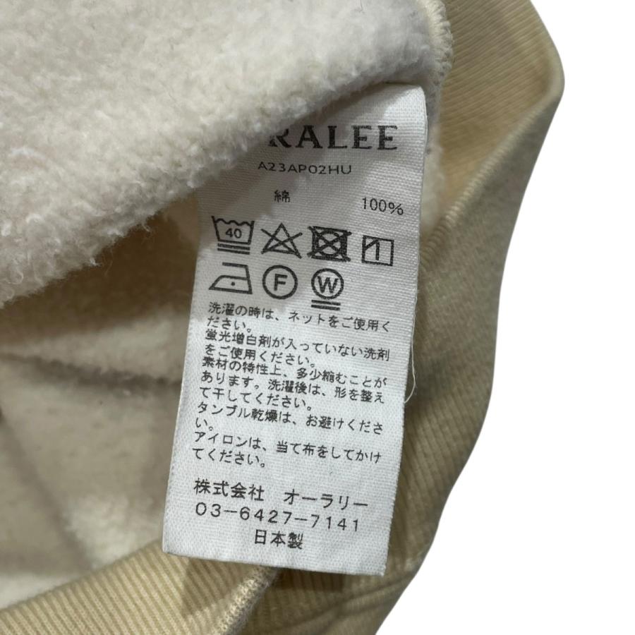 AURALEE（オーラリー） AURALEE HIGH COUNT HEAVY SWEAT P O ラグラン